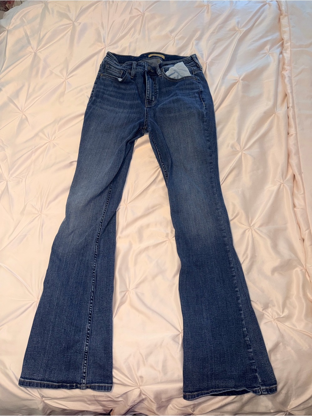 Shyanne Dark Blue Flare Jeans